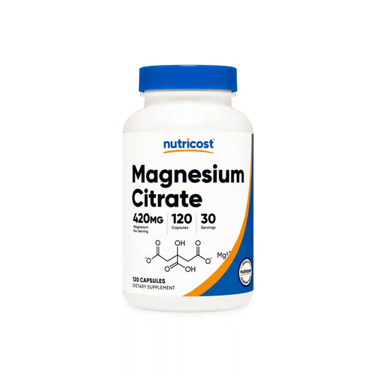 Nutricost Magnesium Citrate Capsules
