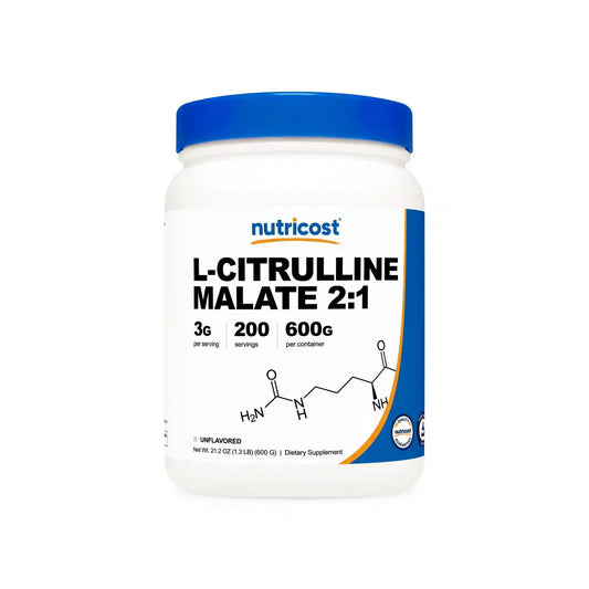 Nutricost L-Citrulline Malate (2:1) Unflavored Powder